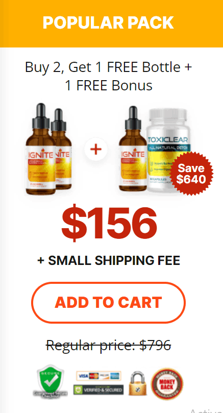 buy Ignite Drops 2 bottles