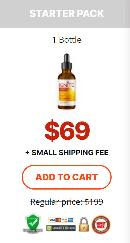 buy Ignite Drops one bottle