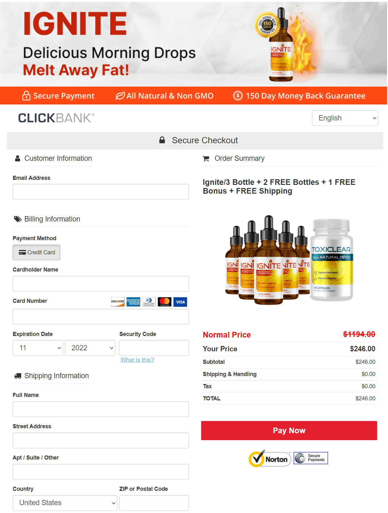Ignite Drops add to cart